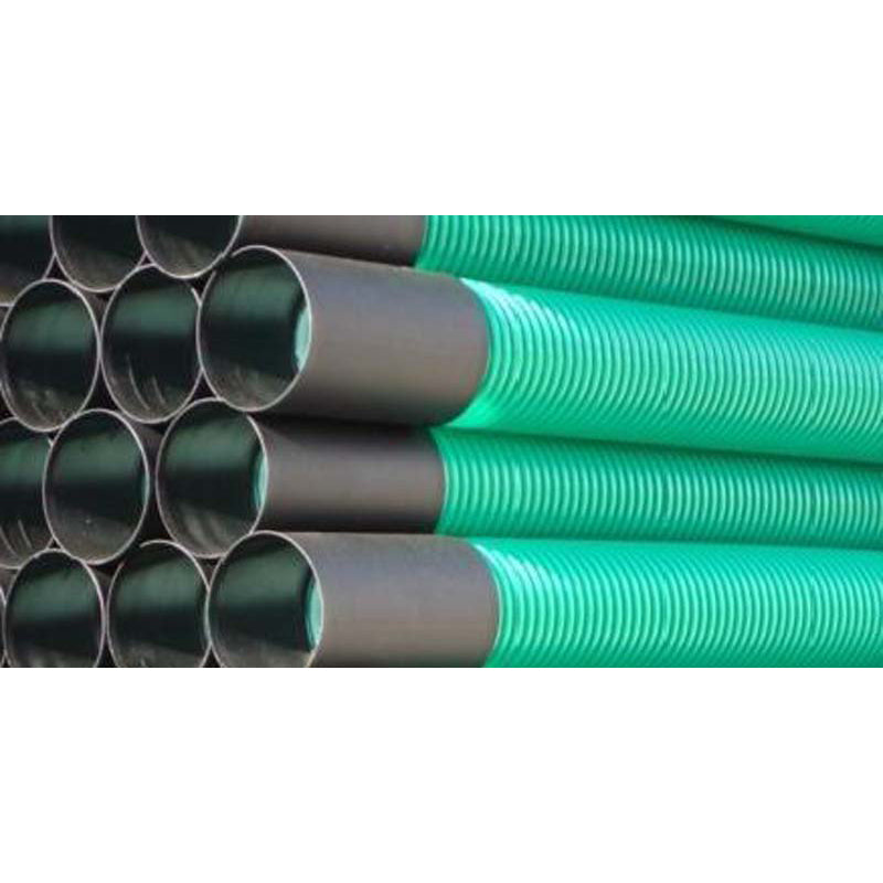 Tubo Corrugado Verde Vara 6M