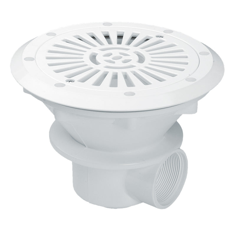 Ralo Circular com grelha ABS